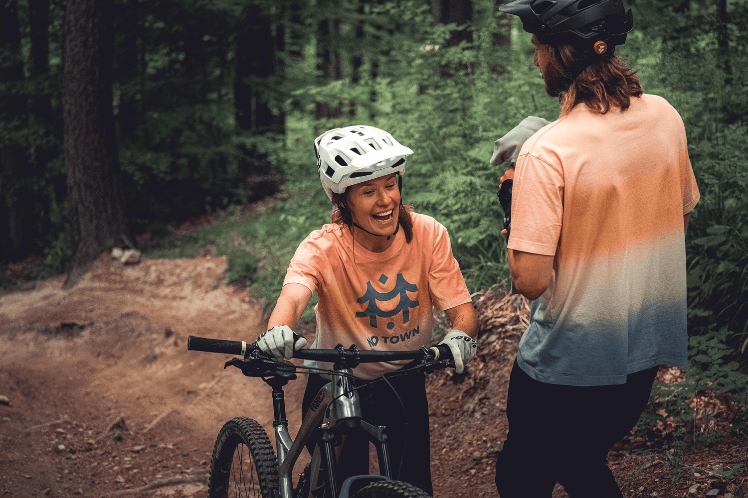 Active outdoor cycling with rescue gear, biking apps for emergency help