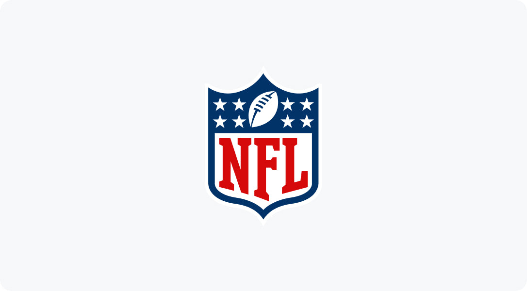 NFL logo representing Aleck’s presentation about communication tech at the Super Bowl