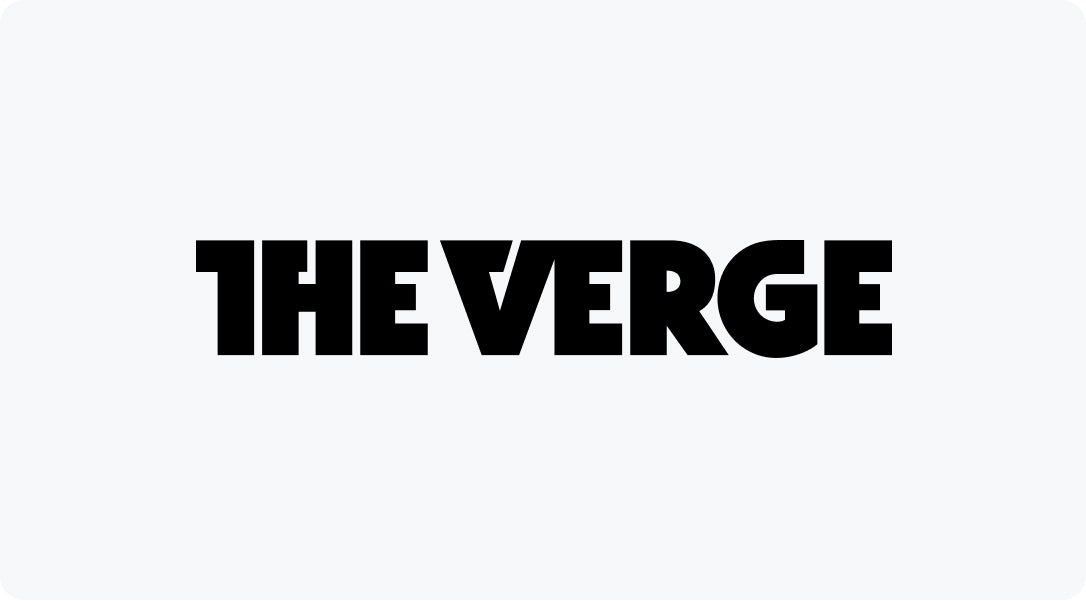 The Verge logo indicating Aleck 006 was featured as one of the best snowboarding gadgets