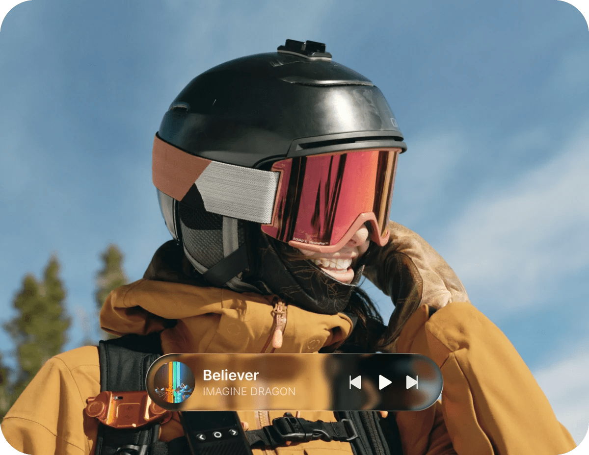 Oversized glove-friendly buttons