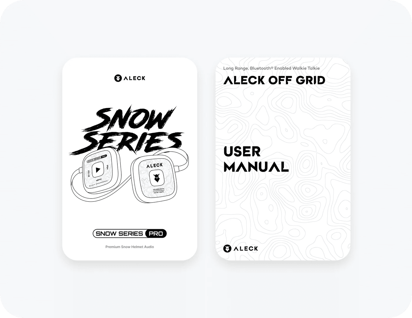 2x user manuals
