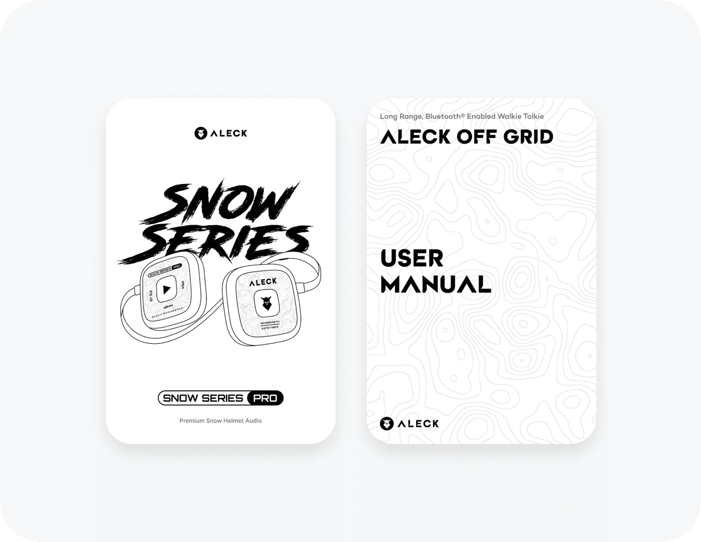 2x user manuals