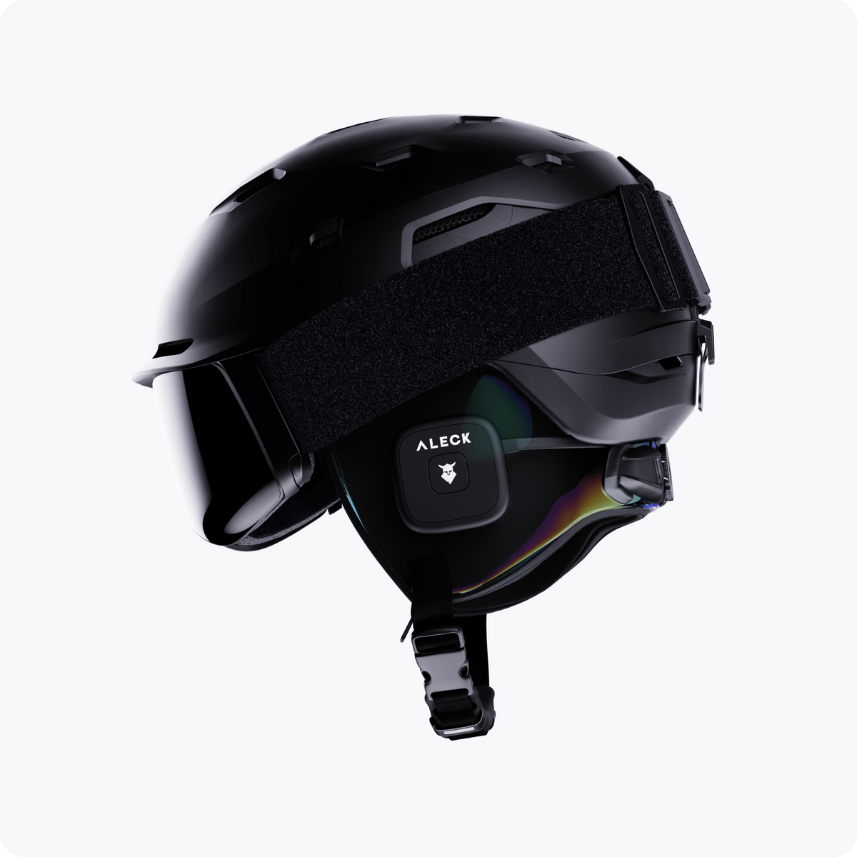best snowboard helmets with bluetooth speakers Aleck Snow Series Core Helmet Audio XCR MZ04 delivers immersive Carbon Fiber Motorcycle Half Size:Green 6-8
