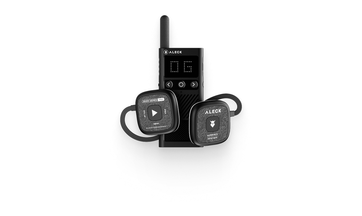 Aleck® | Wireless Audio for Ski, Snow & Bike Helmets