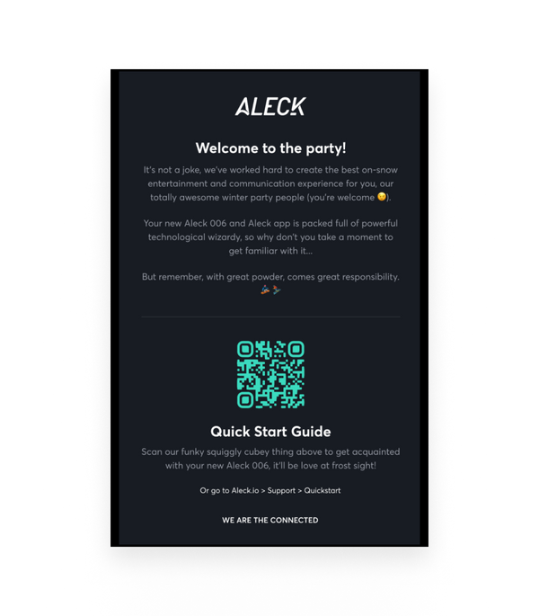 <p>Aleck 006 User Manual</p>