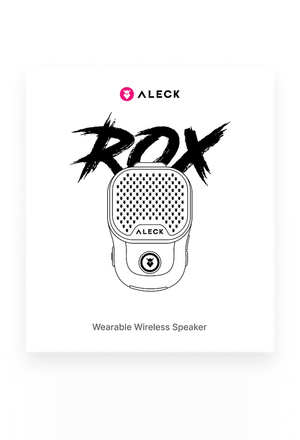 <p>Aleck ROX User Manual</p>
