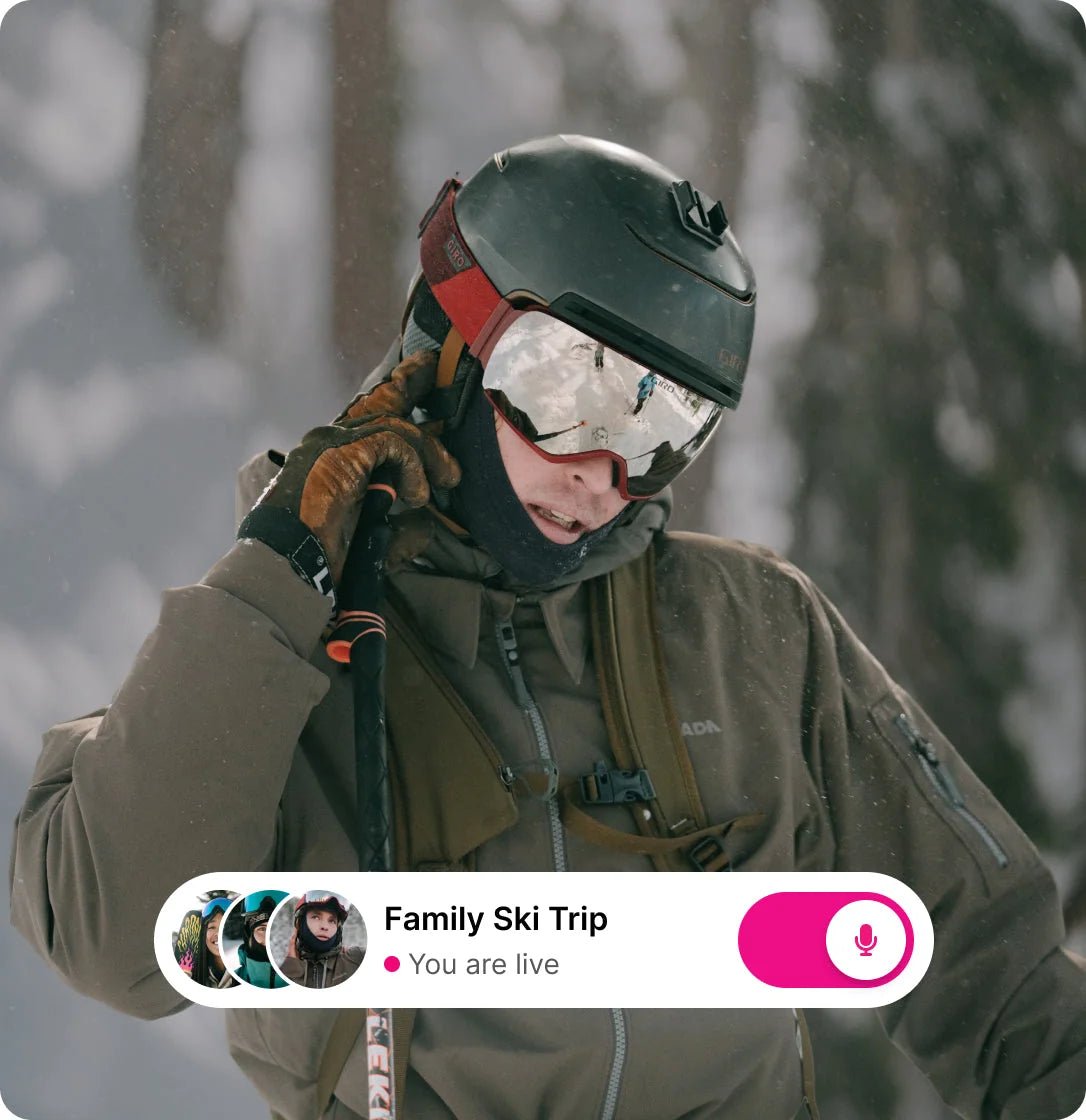 Group comms in the Aleck app