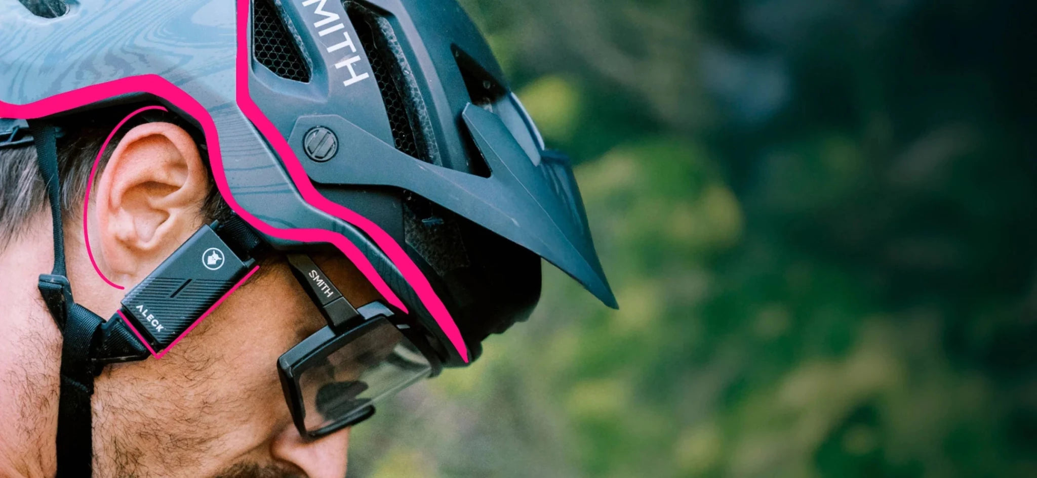 Cyclist wearing Aleck Punks