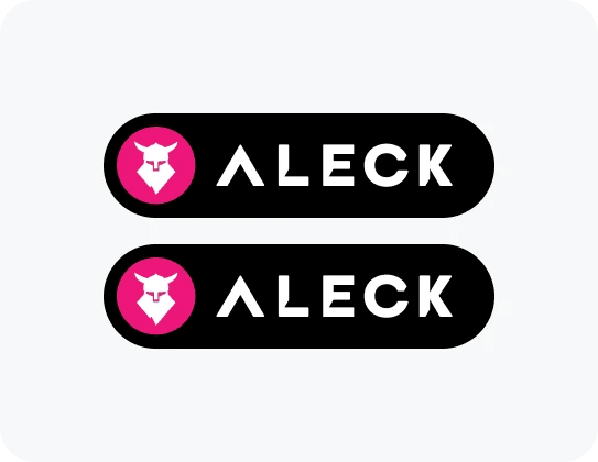 2x Aleck stickers
