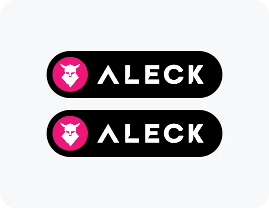 2x Aleck stickers